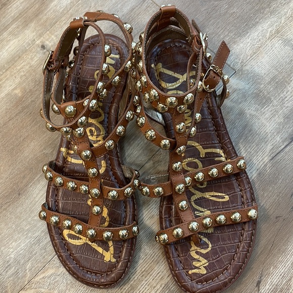 New Women’s Sam Edelman Eavan Studded Gladiator sandals!🔥🔥🔥 - Picture 2 of 11